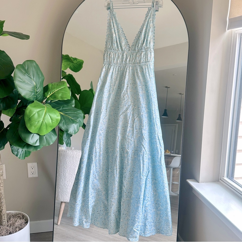 NWT Peony Australia Paper Daisy Vacation Maxi Dress
